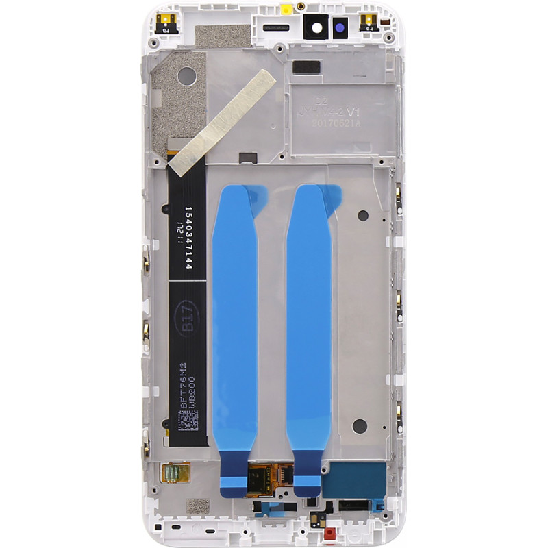 LCD Display + Touch Unit + Front Cover for Xiaomi Mi A1 White