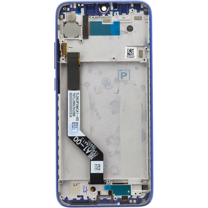 LCD Display + Touch Unit + Front Cover for Xiaomi Redmi Note 7 Blue