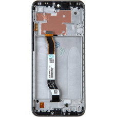 LCD Display + Touch Unit + Front Cover for Xiaomi Redmi Note 8T Black (No Logo)