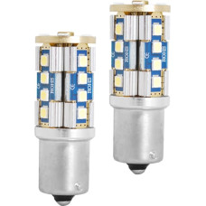 LTC LED spuldze CANBUS 1157, 20x3030, 12V, auksta balta gaisma.