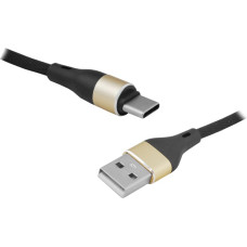 LTC PS USB - C tipa kabelis 2 m melns.