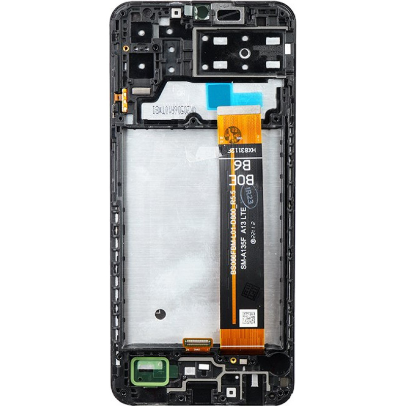 LCD display + Touch Unit + Front Cover Samsung A135F Galaxy A13 Black