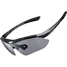 Rockbros 10003 polarized cycling glasses - black