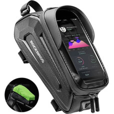 Rockbros B68 armored bicycle bag with phone cover 1.5l - black