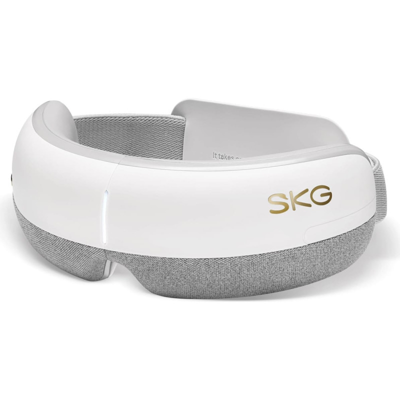 SKG E3-EN eye massager with compress and music - white