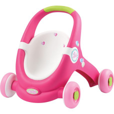 Bērnu staigulīši Bērnu ratiņi Mini skūpsts ratiņi Pink Doll ratiņi 2 in 1