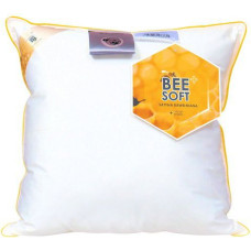 Antialerģisks spilvens 50x70 Bee Soft Smooth kokvilnas satīns 650g balts