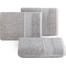 Seviljas dvielis 50x90 pelēks melanža frotē ar pārstrādātu diegu 480 g/m2 Terra Collection