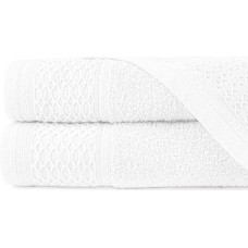 Solano dvielis 30x50 balts frotē 100% kokvilna