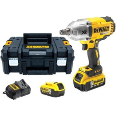 Dewalt-Maszyny bezvadu trieciena uzgriežņu atslēga 1/2 collu, 950 Nm, 18 V Li-lon 2x5,0 Ah DEWALT [DCF899P2-QW]