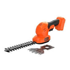 Black&Decker Akumulatora zāles un dzīvžogu šķēres 18V Black+Decker [BCSS18B-XJ] Li-Ion