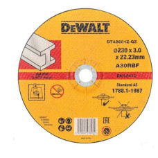 Dewalt-Akcesoria Tērauda griešanas disks 230/22,23/3,0 mm DeWalt [DT42601Z-QZ]