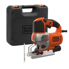 Black&Decker elektriskā finierzāģis 650 W, korpuss [BES610K-QS]