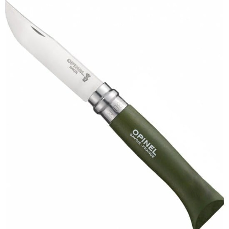 NAZIS OPINEL BLISTER Nerūsējošais tērauds NR 8 KHAKI