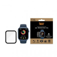 PanzerGlass Curved Apple Watch 7 45mm Antibacterial czarny|black