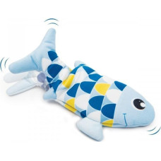 Catit Groovy fish, zabawka, dla kota, niebieska, 25 cm, z kocimiętką, ładowana USB