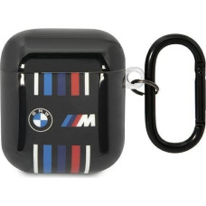 BMW BMW BMA222SWTK AirPods 1/2 cover czarny/black Multiple Colored Lines