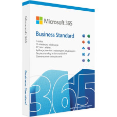 Microsoft 365 Business Standard PL P8 1Y Win/Mac Medialess Box KLQ-00686 Successor of P/N: KLQ-00472