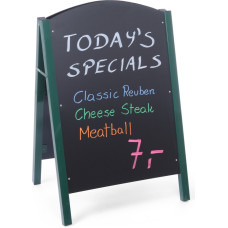 Hendi Brīvi stāvoša reklāmas informācijas dēlis MENU restorāniem 700x1100mm - 664100