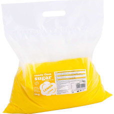 Gsg24 Krāsains aromatizēts cukurs kokvilnas konfektes dzeltenā citrona garšai 5kg