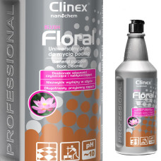 Clinex Grīdas tīrīšanas līdzeklis bez svītrām ar spīdīgu aromātu Floral - Blush 1L