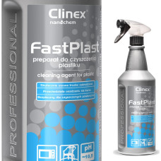 Clinex FastPlast 1L antistatisks plastmasas tīrīšanas līdzeklis sadzīves tehnikai un mēbelēm