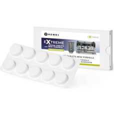 Hendi Profesionāls tīrīšanas līdzeklis kafijas automātiem Extreme Coffee Tablets - 10 tabletes - 976654