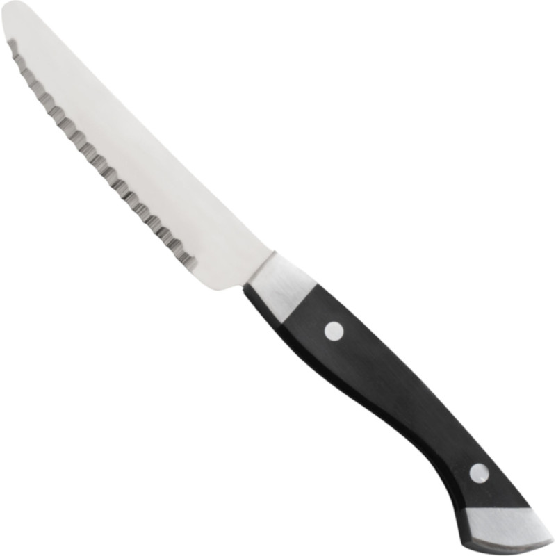 Hendi Steika nazis ar zobiem, nerūsējošā tērauda POM rokturis, garums 130 mm - 841082