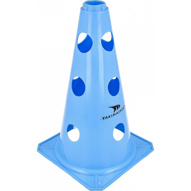 Yakimasport Cone with holes 23cm Blue 100042