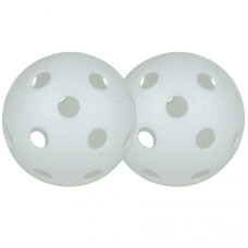 Stiga floorball balls, white, 2 pieces 79-2170-02