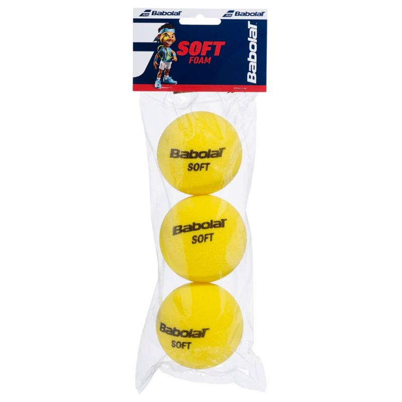 Babolat Soft Foam tennis balls 3 pcs 501058