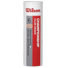 Wilson Championship badminton shuttles 6 pcs. WRT6042WH79