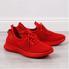 Inny NewS M EVE266B red textile sports shoes