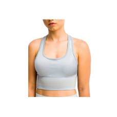 Gymhero Stripes Bra W BRA-GRAPHITE