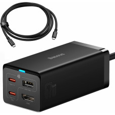 Baseus GaN5 Pro Pagarinātajās / Adapteris 2xUSB-C / USB / HDMI / 67W