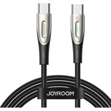 Joyroom Pioneer sērijas USB-C pīts kabelis 240 W 1,2 m melns