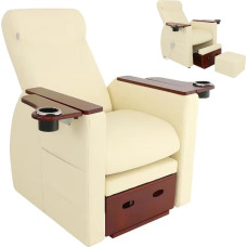 Physa Elektriskais spa pedikīra krēsls ar izvelkamo RECIFE platformu - bēšs