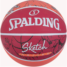 Spalding Skice Dribla bumba / 7 / sarkana