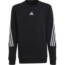 Adidas Džemperis FI 3 Stripes Crew HM2080 / melns / 140 cm