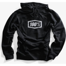 100% Bluza męska 100% ESSENTIAL Hooded Pullover Sweatshirt Black roz. XL (NEW)