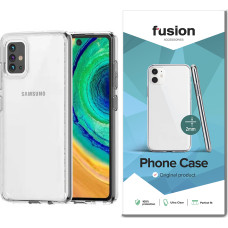 Fusion Ultra Clear Series 2 mm Silikona Aizsargapvalks Samsung G988 Galaxy S20 Ultra 5G Caurspīdīgs (EU Blister)