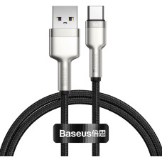 USB cable for USB-C Baseus Cafule, 66W, 1m (black)