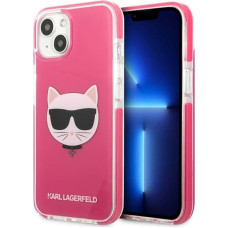 Karl Lagerfeld TPE Choupette Head Case for iPhone 13 mini Fuchsia