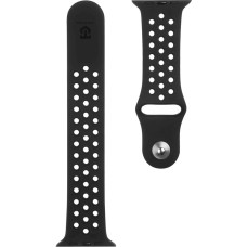 Tactical 161 Double Silicone Band for Apple Watch 1|2|3|4|5|6|7|SE 42|44|45mm Black