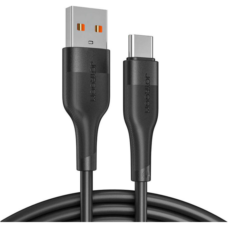 Joyroom USB cable - USB Type C for fast charging | data transmission 6A 1m black (S-1060M12)