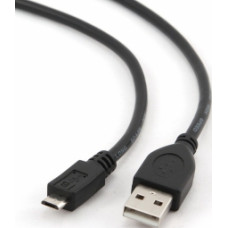 Kabelis Gembird USB Male - MicroUSB Male 3m Black