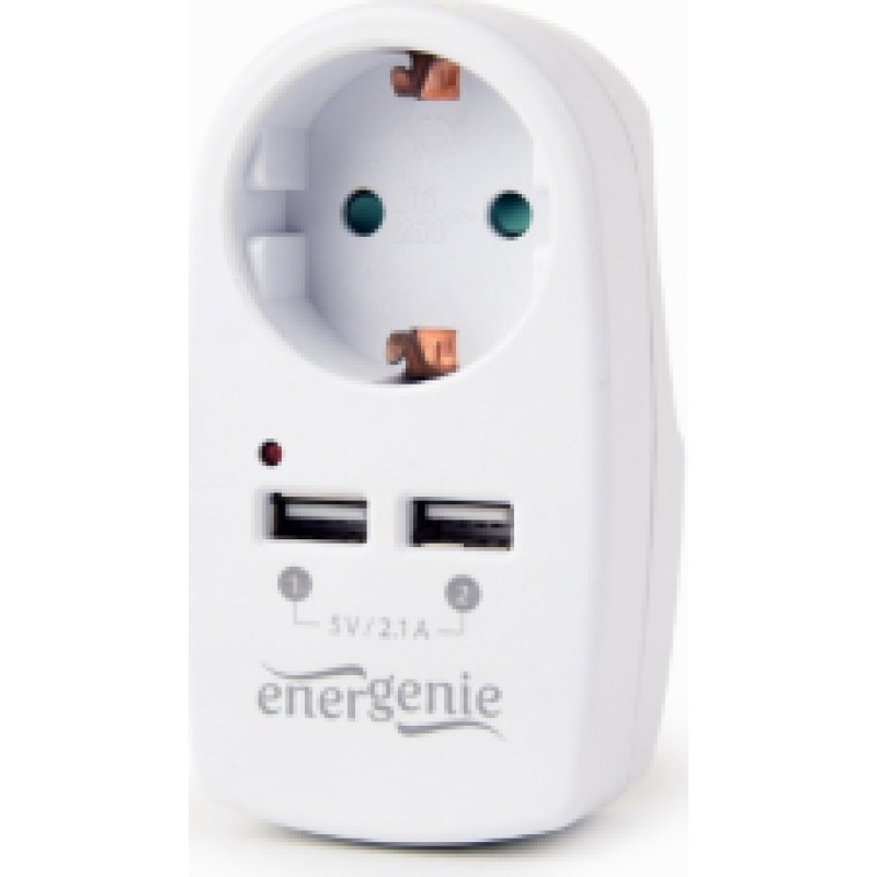 Energenie 2-port USB White