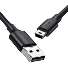 USB to Mini USB Cable UGREEN US132, 0.25m (black)