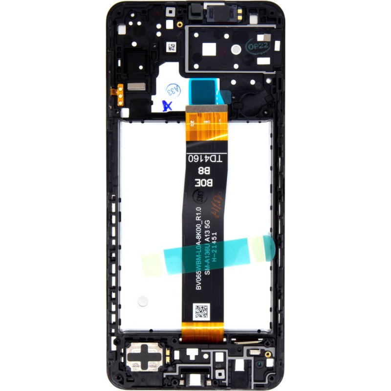 LCD display +Touch Unit Samsung A136 Galaxy A13 5G Black (Service Pack)