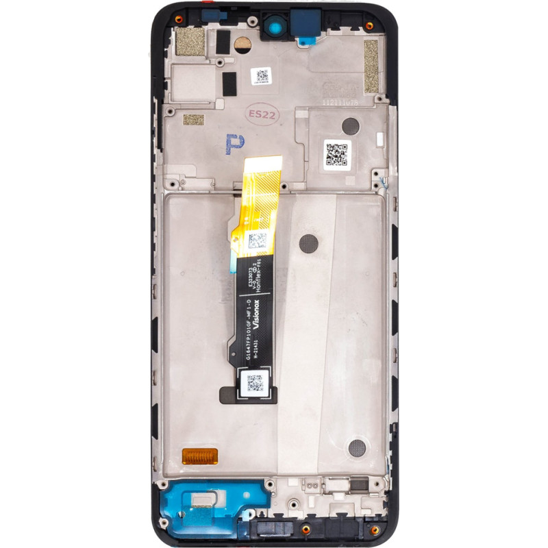 Motorola G71 LCD Display + Touch Unit + Front Cover (Service Pack)